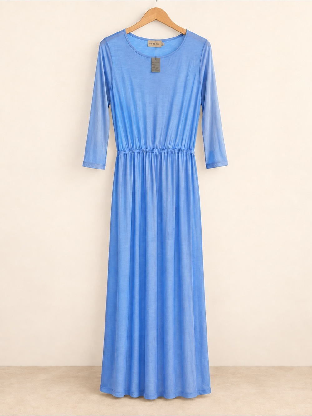 Everyday Scoop-Neck Maxi Dress in Sky Blue